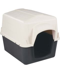 Petmate PetBarn III Almond & Cocoa Large Dog House For 50 to 90 Lb. Dogs