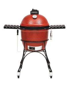 Kamado Joe Classic I 18 In. Blaze Red Ceramic Charcoal Grill