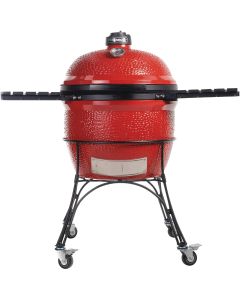 Kamado Joe Big Joe I 24 In. Blaze Red Ceramic Charcoal Grill