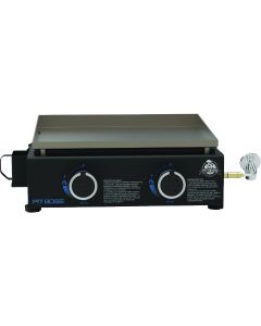 Pit Boss 2-Burner Black 18,000 BTU 265 Sq. In. LP Gas Outdoor Tabletop Griddle