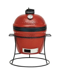 Kamado Joe Jr. 13.5 In. Blaze Red Ceramic Charcoal Grill