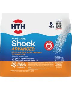 HTH Pool Care 1 Lb. Shock Advanced Granule (6-Pack)