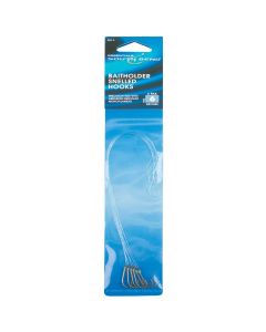 SouthBend Size 6 Baitholder Snelled Hooks (6-Pack)