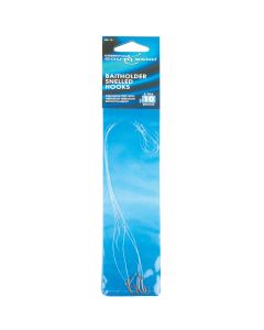 SouthBend Size 10 Baitholder Snelled Hooks (6-Pack)