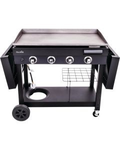 Char-Broil 4-Burner Black 40,000 BTU 778 Sq. In. Outdoor LP Gas Griddle