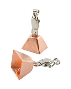 SouthBend Square Copper Bells (2-Pack)