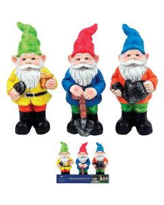 Alpine 10 In. Resin Gnome Lawn Ornament