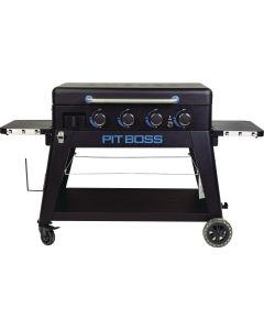 Pit Boss 4-Burner Black & Stainless Steel 46,000 BTU 647 Sq. In. Outdoor LP Gas Griddle