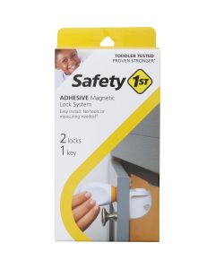 Safety 1st Adhesive Magnetic Lock System (2-Lock Set)