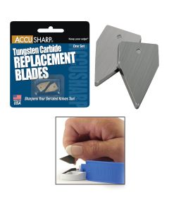 AccuSharp Tungsten Carbide Replacement Sharpening Blade (2-Pack)