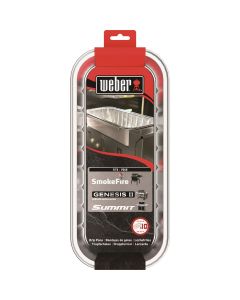 Weber 11 In. x 5 In. x 2.5 In. Aluminum Drip Pans (10-Pack)