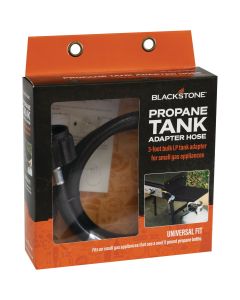 Blackstone 36 In. Reinforced Rubber Bulk Tank LP Adapter Hose & Regulator