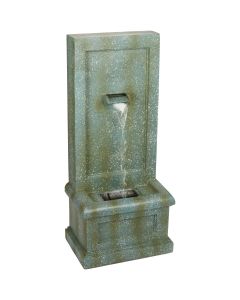 Best Garden 11.8 In. W. x 41.5 In. H. x 18 In. L. Cement Wall Fountain