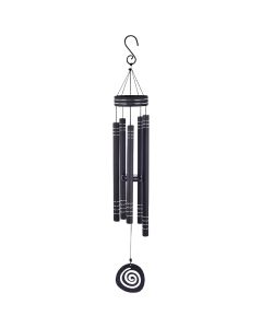 Sunset Vista Designs Vista Classics Galaxy 41 In. Black Wind Chime