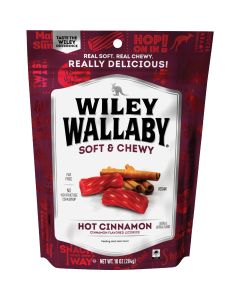 Wiley Wallaby Hot Cinnamon Licorice 10 Oz. Candy