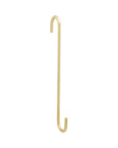 National 2649 8 In. Brushed Gold Steel Modern Large S-Hook Plant Hanger