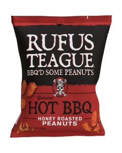 Rufus Teague 3 Oz. Hot BBQ Honey Roasted Peanuts