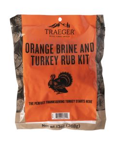 Traeger Orange Brine & Turkey Rub Kit