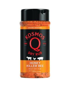 Kosmos Q 13.2 Oz. Honey Killer Bee Meat Rub