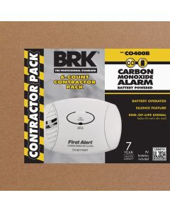 First Alert Battery Operated 9V Electrochemical Carbon Monoxide Alarm (6-Pack)