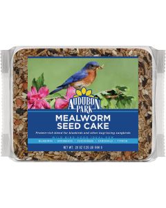 Audubon Park 1.25 Lb. Mealworm Wild Bird Seed Cake