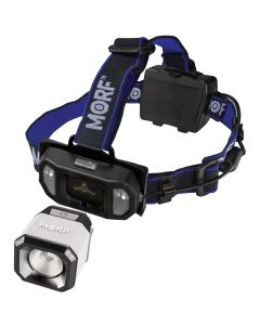 Police Security MORF L650 650 Lm. LED Removable 3-in-1 Headlamp Flashlight to Lantern Lighting System