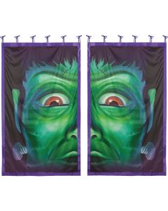 Evergreen Shadow Scapes Monster Window Shade (Set of 2)