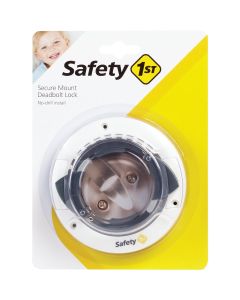 Safety 1st White Plastic Secure Mount Deadbolt Lock