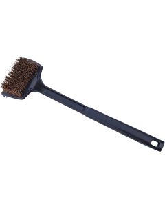 Dyna Glo 18 In. Palmyra Bristles Flat Top Grill Cleaning Brush