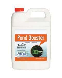 Crystal Blue Pond Booster 1 Gal. Royal Blue Pond Dye & Bacteria Combo Water Treatment