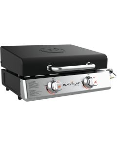 Blackstone 2-Burner Black 24,000 BTU 339 Sq.In. Outdoor LP Gas Griddle