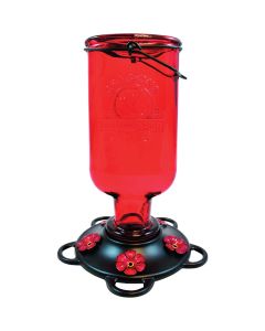 Classic Birds More Birds Elixir 13 Oz. Red Hummingbird Feeder