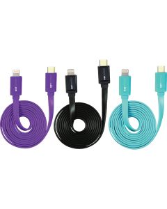 GetPower 4 Ft. Apple Lightning to USB-C Power Delivery Charge/Sync Cable