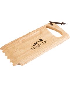 Traeger 4.7 In. W. x 10.6 In. L. Solid Hardwood Grill Scraper