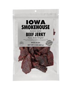 Iowa Smokehouse 8 Oz. Original Homestyle Ranch Hand Beef Jerky