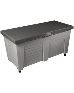 Gracious Living 65.5 Gal. Resin Gray Deck Box