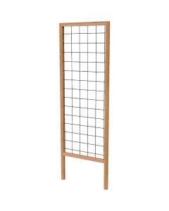 Panacea 72 In. H. Wood Framed Flower & Garden Wire Grid Trellis