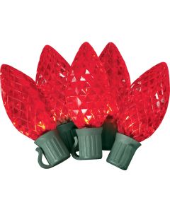 J Hofert Red 25-Bulb C9 LED Light Set