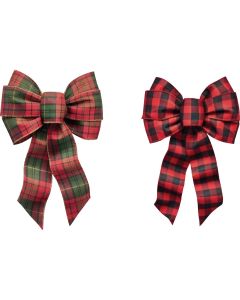 Holiday Trims 5-Loop 12 In. W. x 18 In. L. Christmas Bow