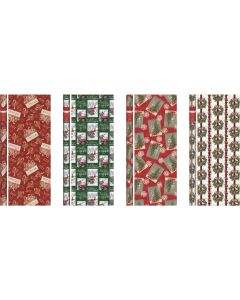 Paper Images Traditional 40 In. Christmas Gift Wrapping Paper