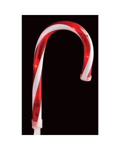 J Hofert Everglow 10 In. Candy Cane Incandescent Path Light Set (10 per set)