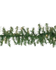 Gerson 9 Ft. Prelit Canadian Pine Garland