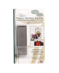 Outdoor Decor Lip-Hook Vinyl Siding Hook (2-Pack)