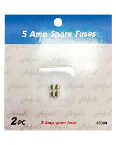 J Hofert 5A Glass Christmas Light Set Fuses (2-Pack)