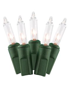 J Hofert Clear 150-Bulb Heavy-Duty Mini Incandescent Light Set