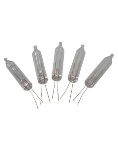 J Hofert Heavy-Duty Mini Clear 2.5V Replacement Light Bulb (5-Pack)