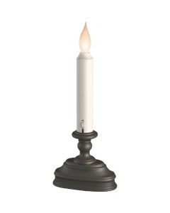 Xodus Standard 4.5 In. W. x 7.5 In. H. x 2 In. D. Aged Bronze LED Battery Operated Candle