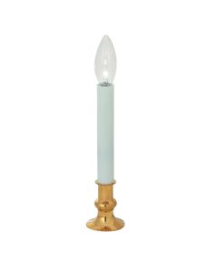 J Hofert Brass Incandescent Electric Candle with Sensor