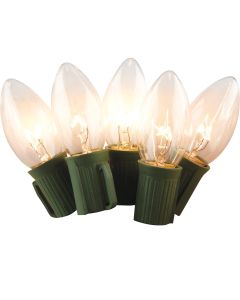 J Hofert Clear 25-Bulb C9 Incandescent Light Set