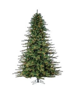 Sterling 7.5 Ft. New Layered Highland Pine 1000-Bulb Clear Incandescent Prelit Artificial Christmas Tree